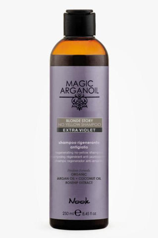 Nook - Magic Argan Oil Blonde Story No Yellow Shampooing Extra Violet