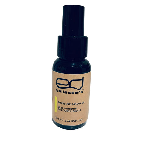 EDBellessere – Feuchtigkeitsspendendes Arganöl 50 ml, nährend für krauses und lockiges Haar