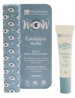 LaSaponaria - Crème contour des yeux WOW 3 en 1