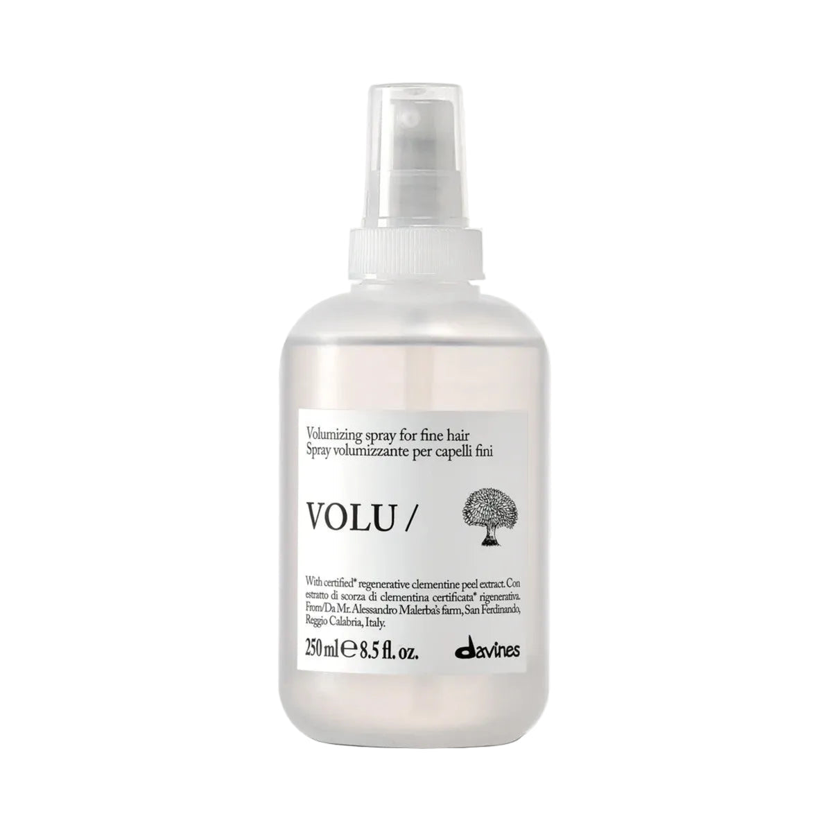 Davines NEW VOLU Hair Mist - spray zwiększający objętość dla cienkich włosów