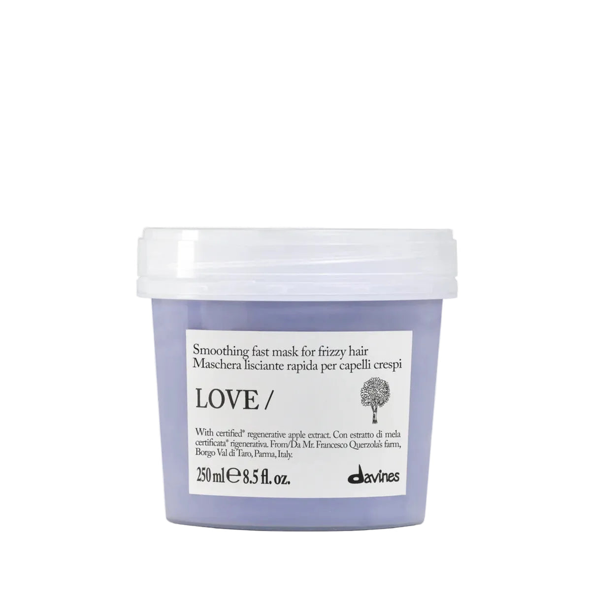 Davines NEW LOVE SMOOTHING Mask - Maschera lisciante istantanea per capelli crespi