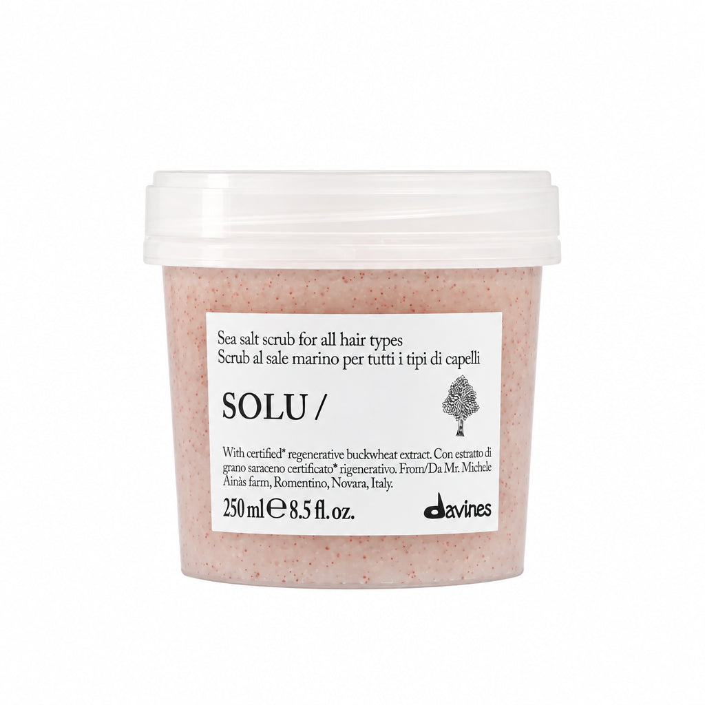 Davines NEW SOLU Sea Salt Scrub - Scrub per capelli al sale marino 250ml