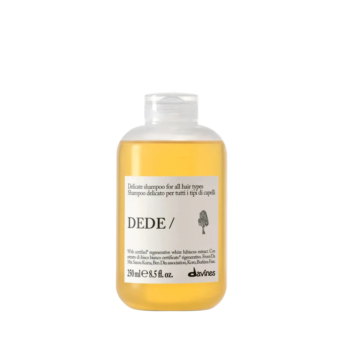 Davines NEW DEDE Shampoo - Shampoo delicato quotidiano adatto a tutti i tipi di capelli