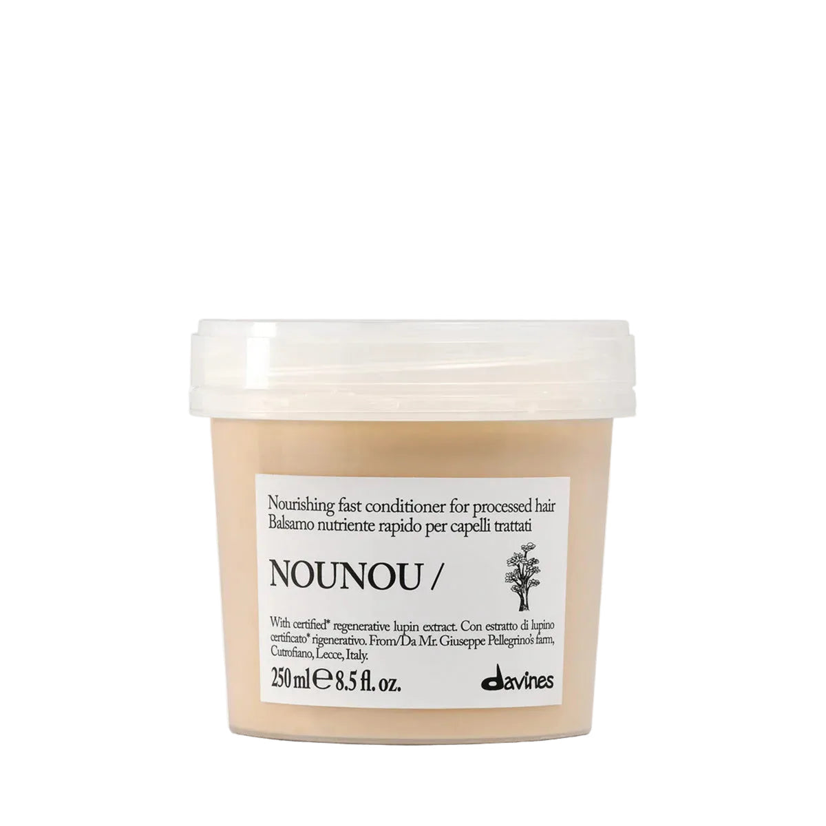 Davines NEW NOUNOU Conditioner - Conditioner nutriente per capelli danneggiati, molto secchi o chimicamente trattati