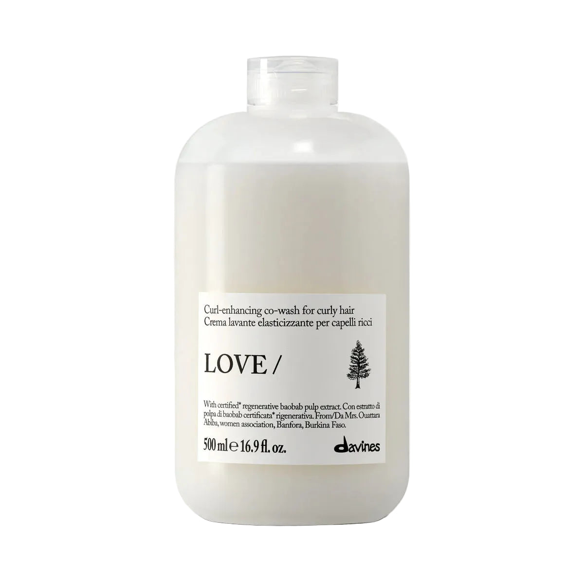Davines LOVE CURL Co-wash - elastyzujący szampon do włosów kręconych