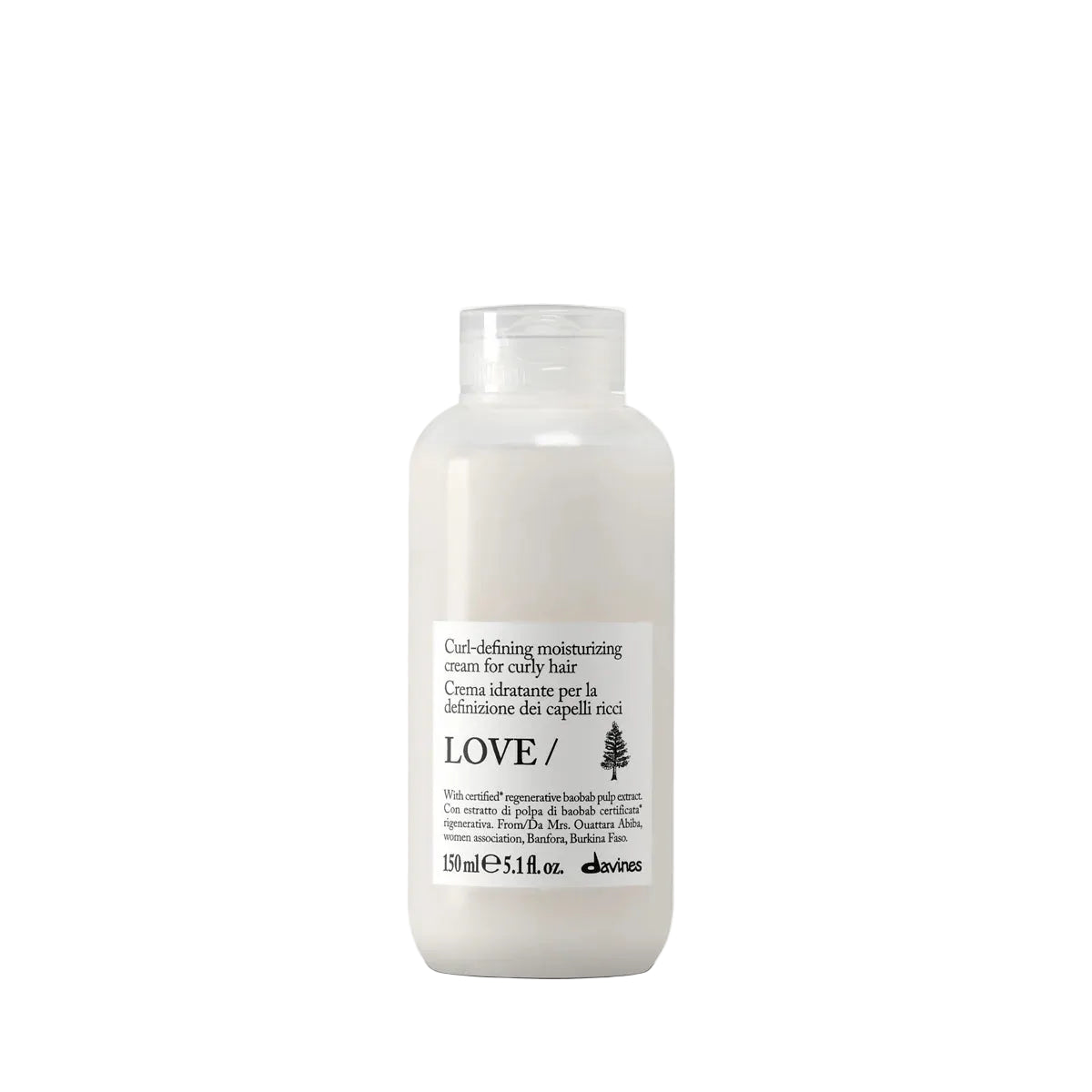 Davines NEW LOVE CURL Cream - Crema idratante modellante per capelli ricci