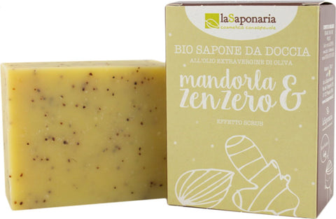 laSaponaria - Sapone da Doccia Mandorla e Zenzero