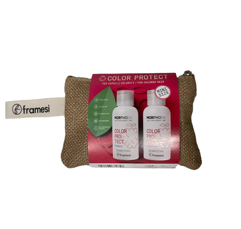 Framesi Morphosis Kit mantenimento colore Color Protect -Shampoo + conditioner mini size