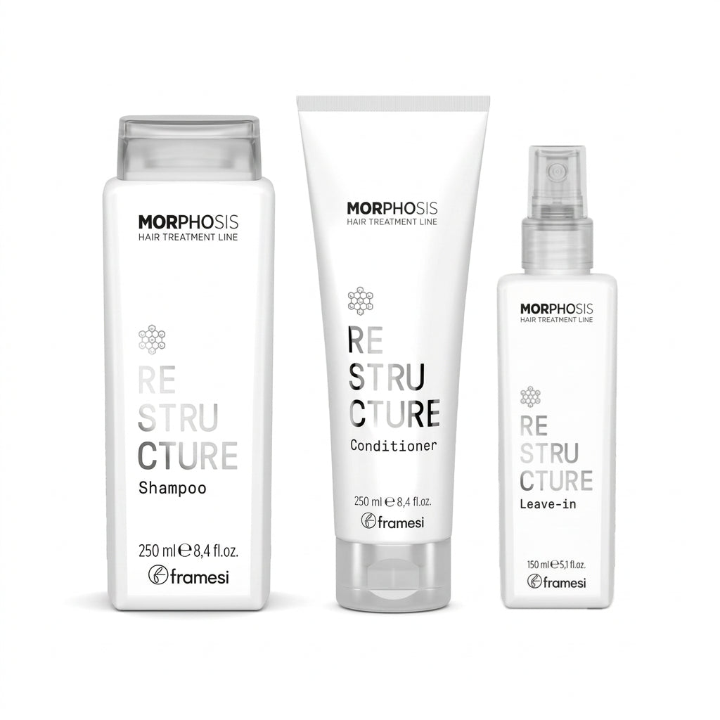 Framesi Morphosis RESTRUCTURE Kit - shampoo + conditioner + leave-in