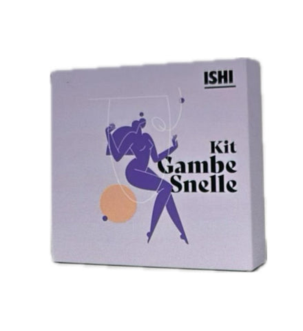 Ishi cofanetto GAMBE SNELLE legs cream + jelly hot roll