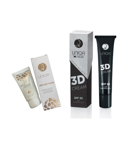 Uniqa HYDRATION 3D cream + Pro Bio Hand Cream