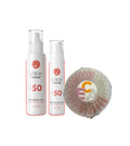 ZESTAW UNIQA SUNCARE - ochrona twarzy SPF50+ + ochrona ciała SPF50 + rutyna witamin A+C+E GRATIS
