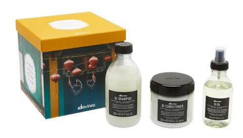 Davines KIT OI 3pz - shampoo + conditioner + oi oil