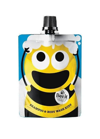 BEE IT CHAMPÚ Y GEL DE DUCHA NIÑOS AZUL - 250ML