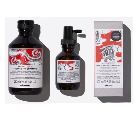 Davines KIT RAFFORZANTE - shampooing Énergisant + Tonique Épaississant