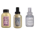 Davines RICCI travel Kit Curl Cream + Sea Salt Spray + Revitalizer Spray