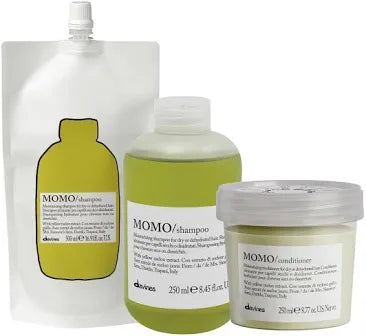 Davines MOMO Shampoo Refill 500ml + shampoo 250ml + conditioner 250ml