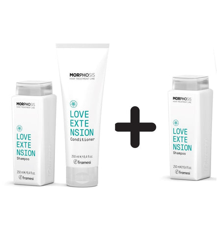 Framesi Morphosis Love Extension kit - shampoo and Conditioner + shampoo
