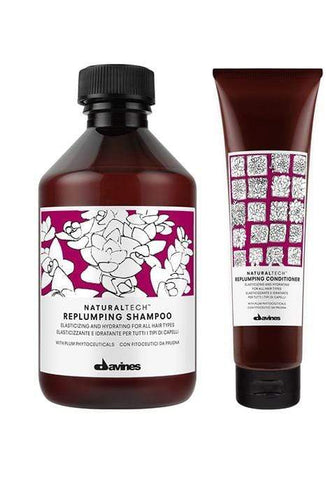 Davines Naturaltech REPLUMPING kit - shampoo 250ml  + conditioner 150ml