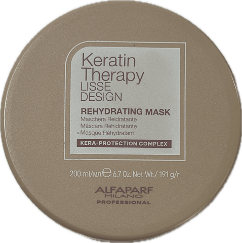 ALFAPARF Keratin Therapy Lisse Design Rehydrating Mask 200 ml - Edbellessere S.r.l.