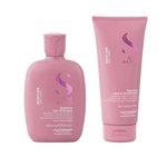 ALFAPARF Semi di Lino KIT MOISTURE Nutritive Low Shampoo 250ml + Leave - In Conditioner 200ml - Edbellessere S.r.l.