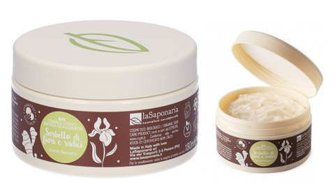 laSaponaria - Iris and Ginger moisturizing body cream - Flower and root sorbet