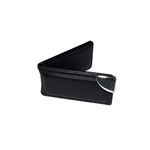 CLIP PER BANCONOTE - clip con chiusura magnetica in pelle nera - Edbellessere S.r.l.