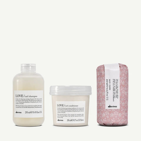 Davines LOVE CURL Kit Capelli Ricci - per elasticizzare e donare sostegno ai ricci 250ml - Edbellessere S.r.l.