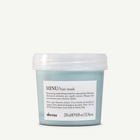 Davines MINU Hair Mask illuminante e restitutiva per capelli colorati - Edbellessere S.r.l.