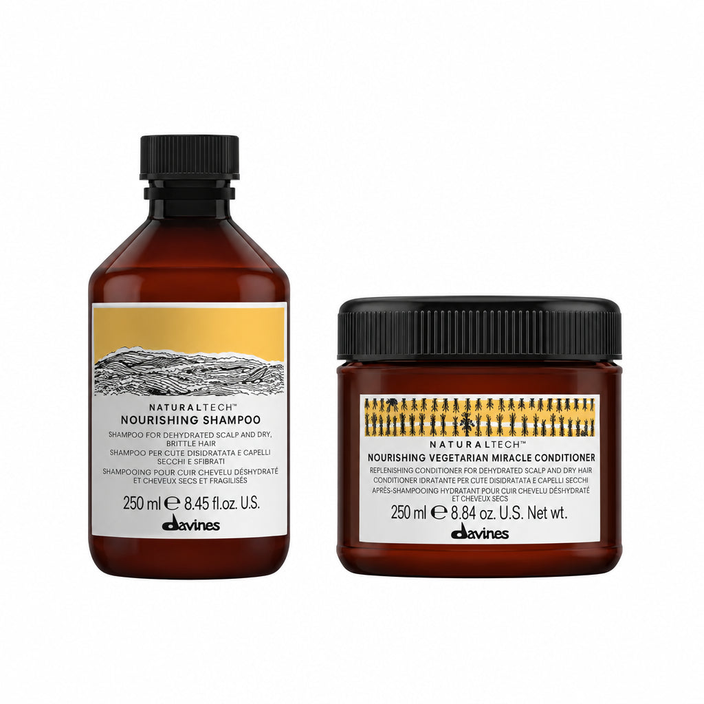 Davines Naturaltech NOURISHING KIT - shampoo 250ml + conditioner vegetarian miracle 250ml - Edbellessere S.r.l.
