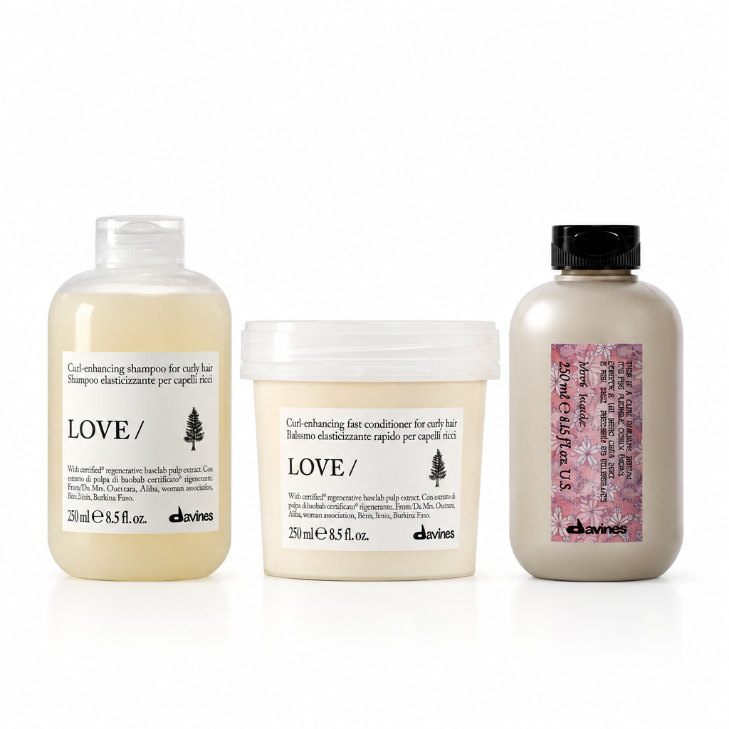 Davines NEW LOVE CURL KIT Bundle