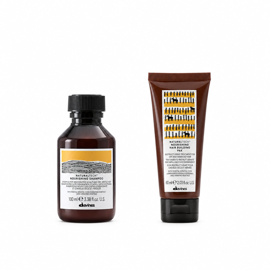 Davines NOURISHING Travel Kit - shampoo 100ml + miracle conditioner 60ml - Edbellessere S.r.l.
