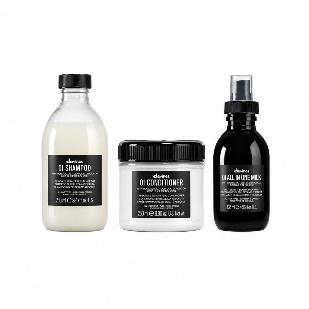 Davines OI kit completo - shampoo 280ml + conditioner 250ml + Milk 135ml - Edbellessere S.r.l.