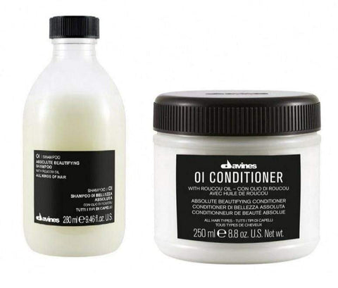 Davines OI Kit per capelli splendenti - shampoo 250ml + conditioner 250ml - Edbellessere S.r.l.
