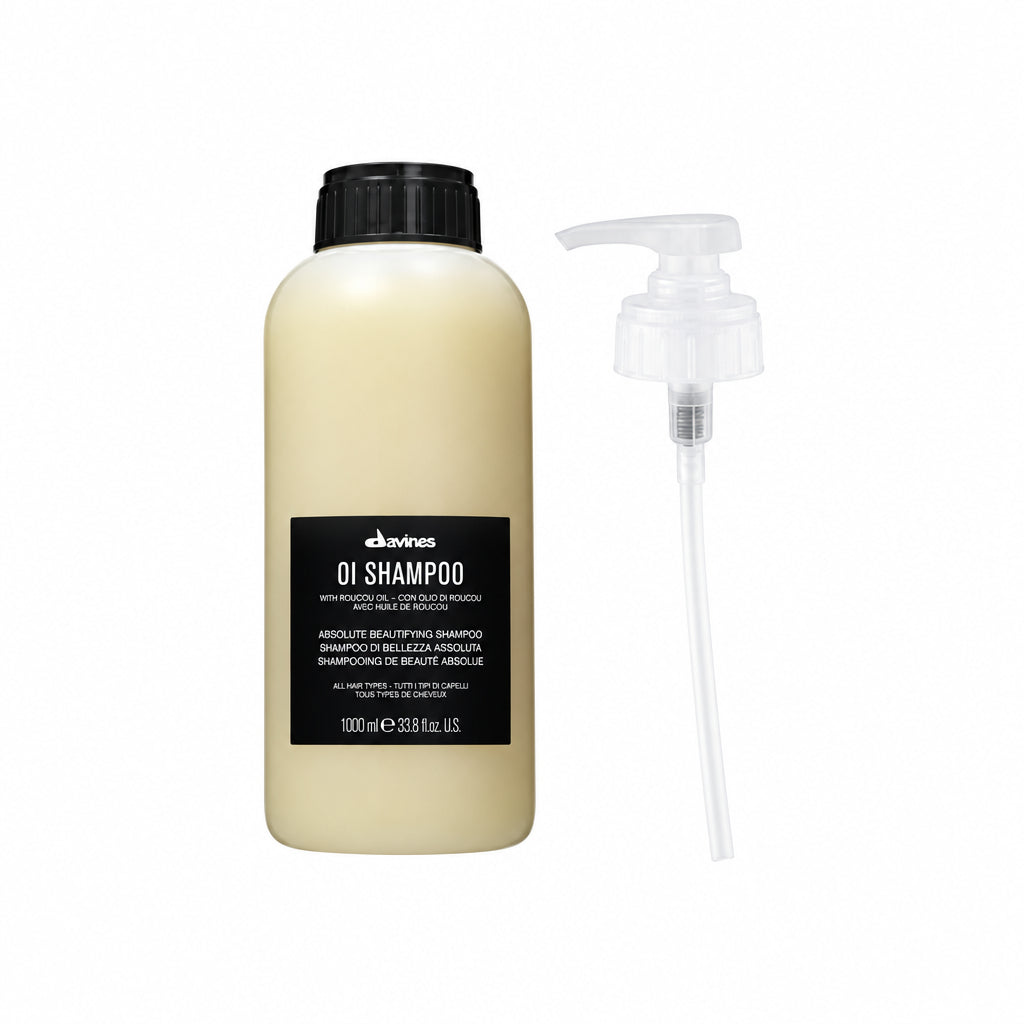 Davines OI Shampoo + DISPENSER - soft, shiny, and voluminous hair