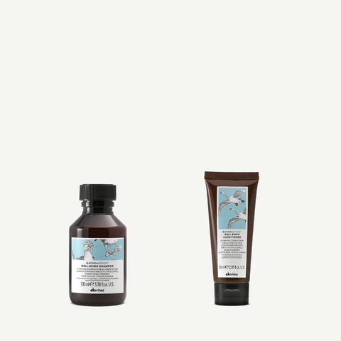 Davines WELLBEING Travel Kit - shampoo 100ml + conditioner 60ml - Edbellessere S.r.l.