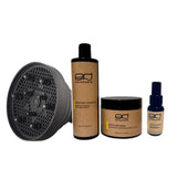 Edbellessere MOISTURE KIT - Shampoo + Mask + Olio per capelli ricci e crespi + DIFFUSORE IN OMAGGIO - Edbellessere S.r.l.