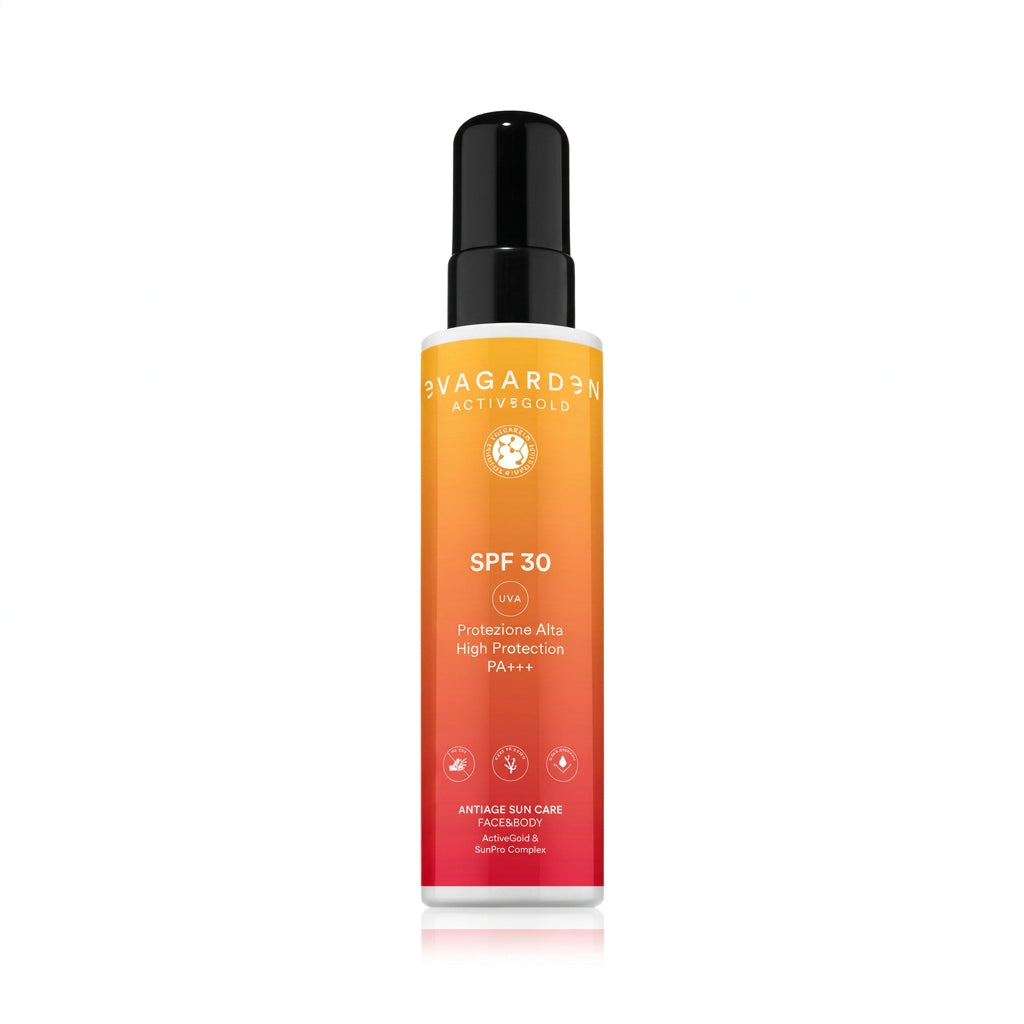 Evagarden ACTIVEGOLD Trattamento Solare Antiage SPF30 - Edbellessere S.r.l.