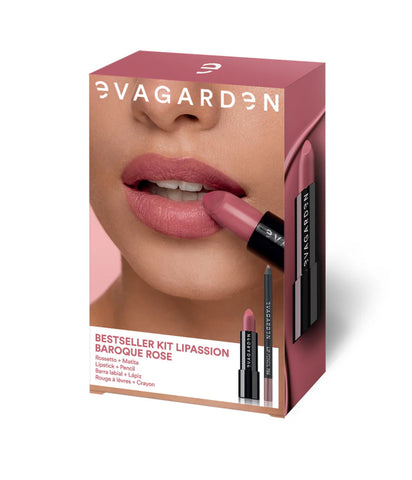 Evagarden BESTSELLER KIT LIPASSION Baroque Rose Rossetto Classy618+matita786 - Edbellessere S.r.l.