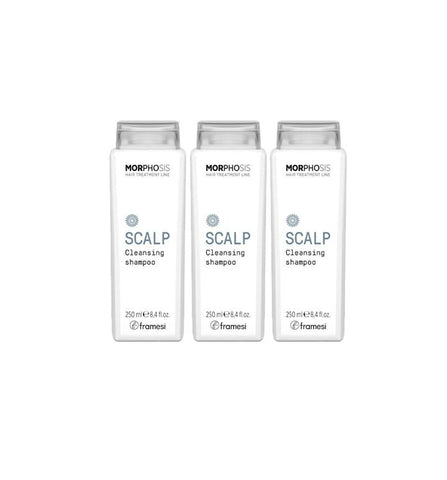 Framesi KIT 3 Pezzi Morphosis SCALP CLEANSING Shampoo 250ml - Edbellessere S.r.l.