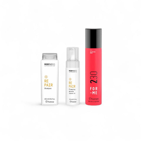 Framesi Kit Routine VOLUMIZZANTE per capelli fini - Repair shampoo + Repair Mousse + FOR - ME 230 - Edbellessere S.r.l.