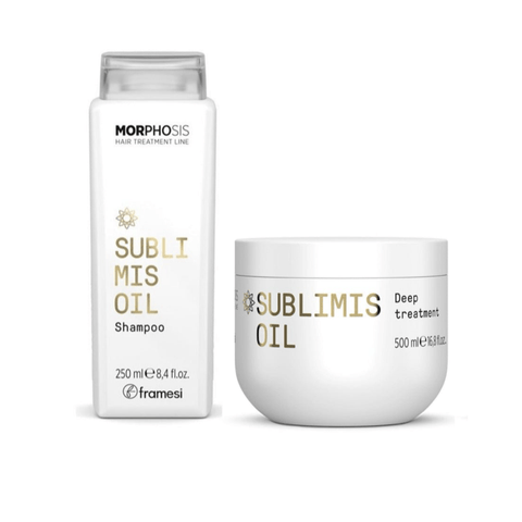 Framesi Morphosis SUBLIMIS OIL kit - Shampoo + treatment - Edbellessere S.r.l.