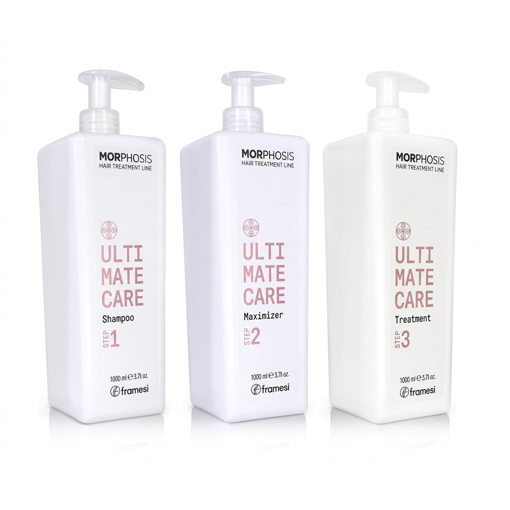 Framesi Morphosis ULTIMATE CARE Kit 1000ml - Shampoo + Maximizer + Fluid - Edbellessere S.r.l.