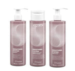 Framesi SMOOTHING SYSTEM Kit BLONDE HAIR 400ml - Shampoo + Conditioner + Thermocare fluid Blonde Hair - Edbellessere S.r.l.