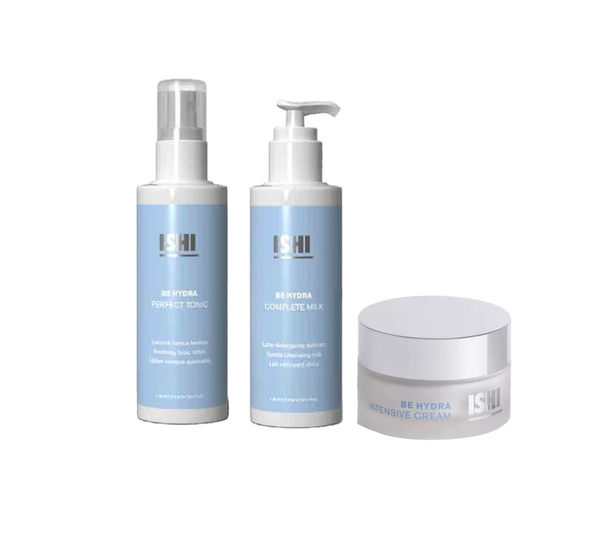 ISHI BE HYDRA anti - age - INTENSIVE CREAM 50ml + MILK 200ml + TONIC 20ml - Edbellessere S.r.l.