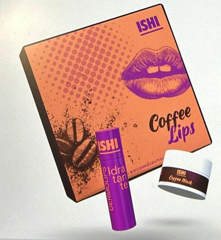 Ishi cofanetto COFFE LIPS - Dermo lips + Coffee Mask - Edbellessere S.r.l.
