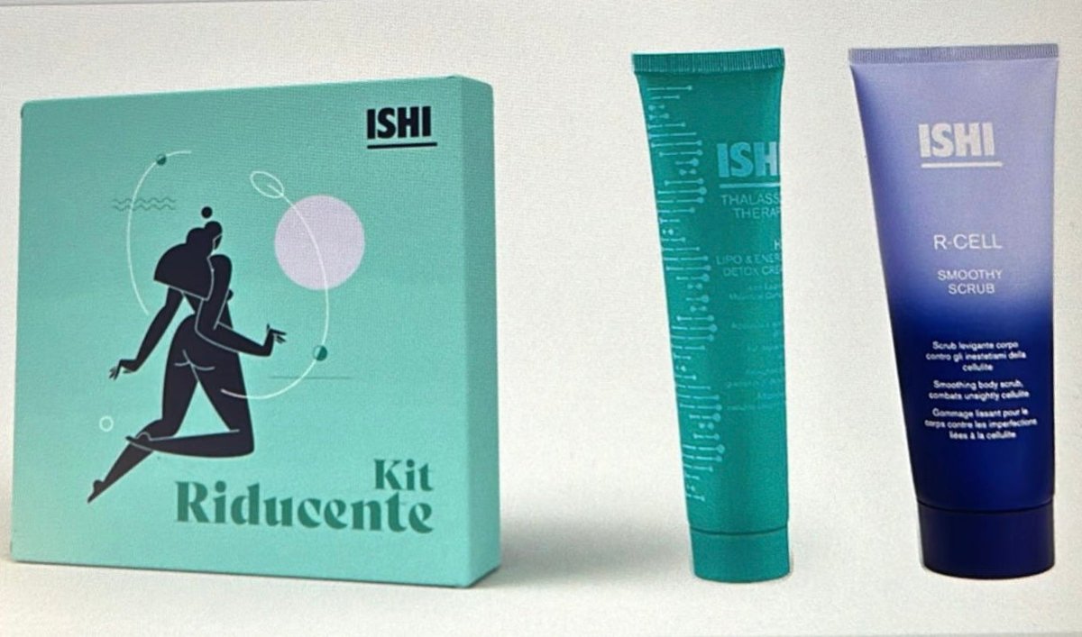 Ishi cofanetto RIDUCENTE - thalasso therapy H3 + R - CELL smoothy scrub - Edbellessere S.r.l.