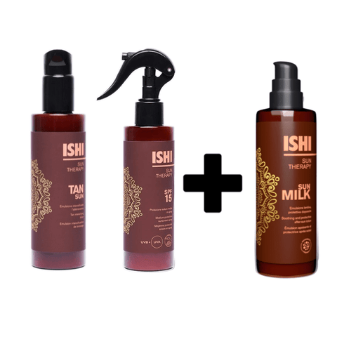 Ishi SUN KIT - Tan Sun + Spf15 + Sun Milk in OMAGGIO - Edbellessere S.r.l.