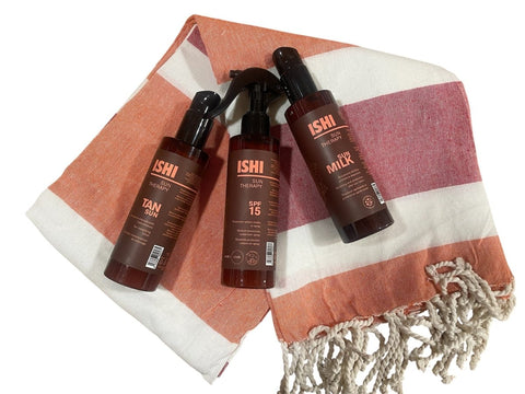 Ishi SUN KIT - Tan Sun + Spf15 + Sun Milk + telo mare IN OMAGGIO - Edbellessere S.r.l.