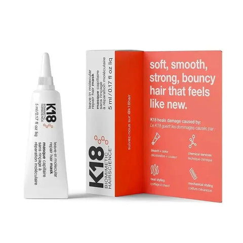 K18 Leave - In Molecular Repair Hair Mask 5ml - Edbellessere S.r.l.